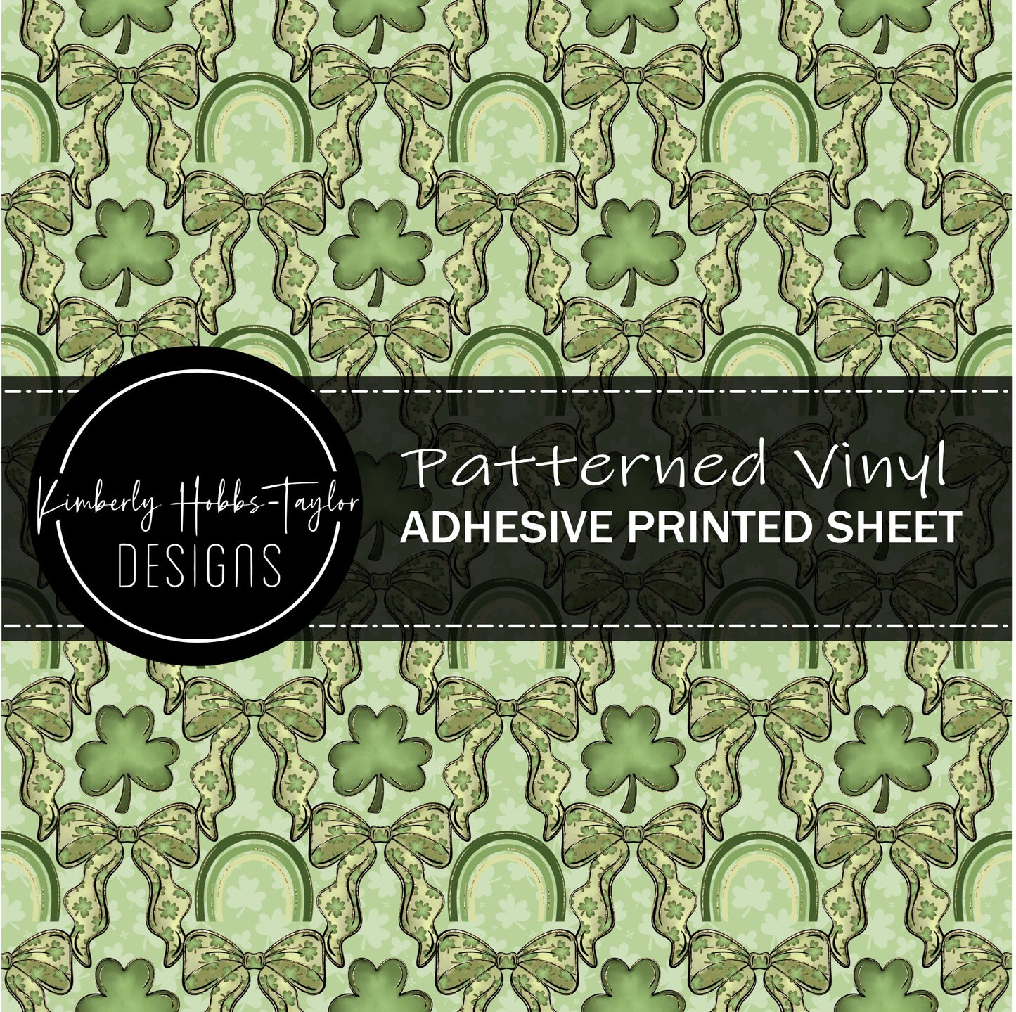 Shamrocks and Bows A vinyl