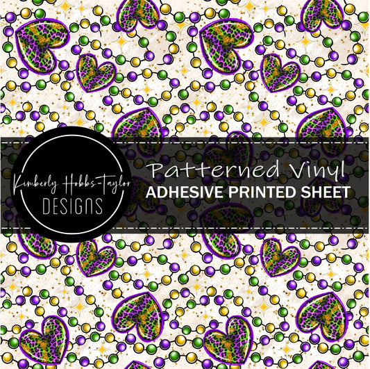 Mardi Gras Beads vinyl