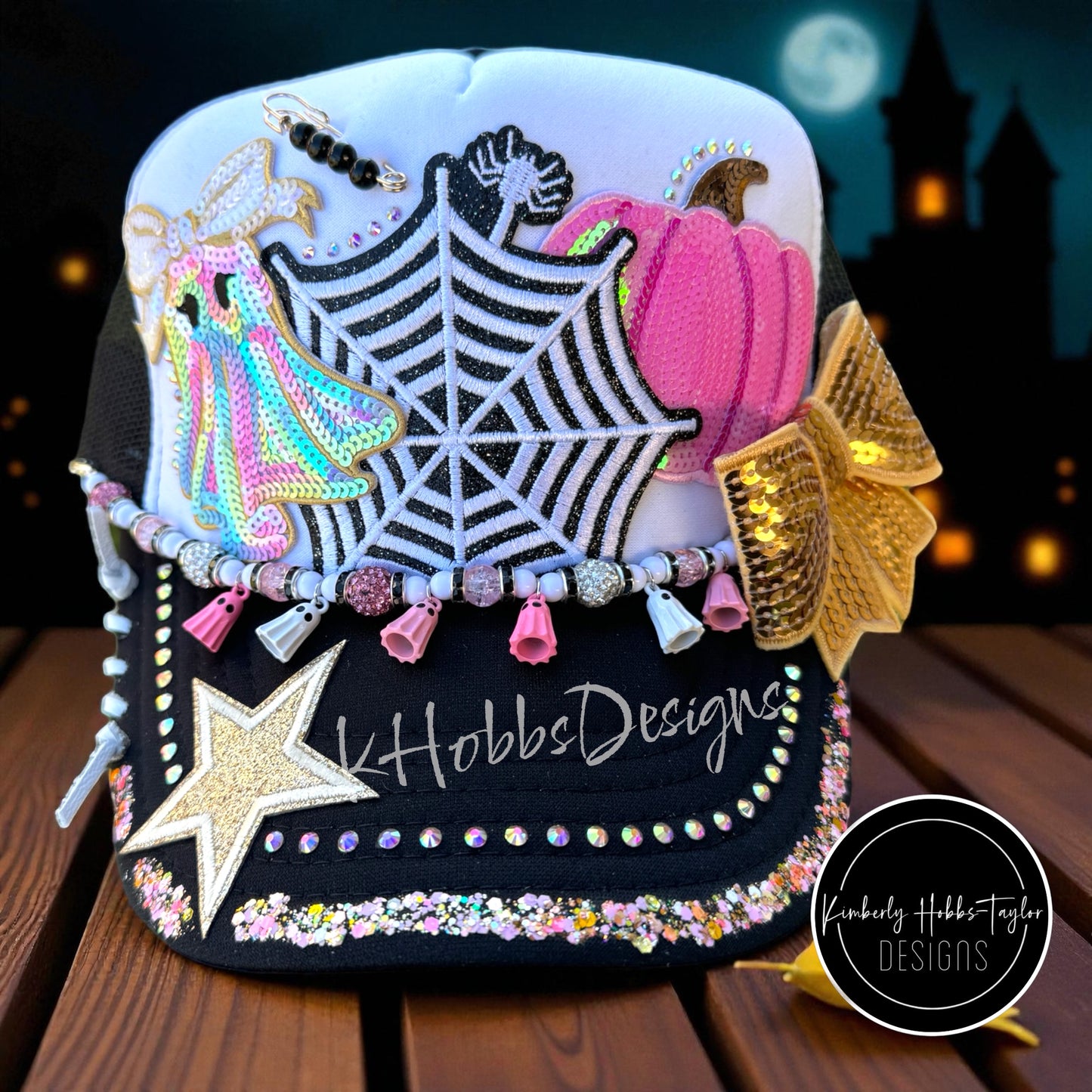 Boo-jie Ghost Trucker Hat