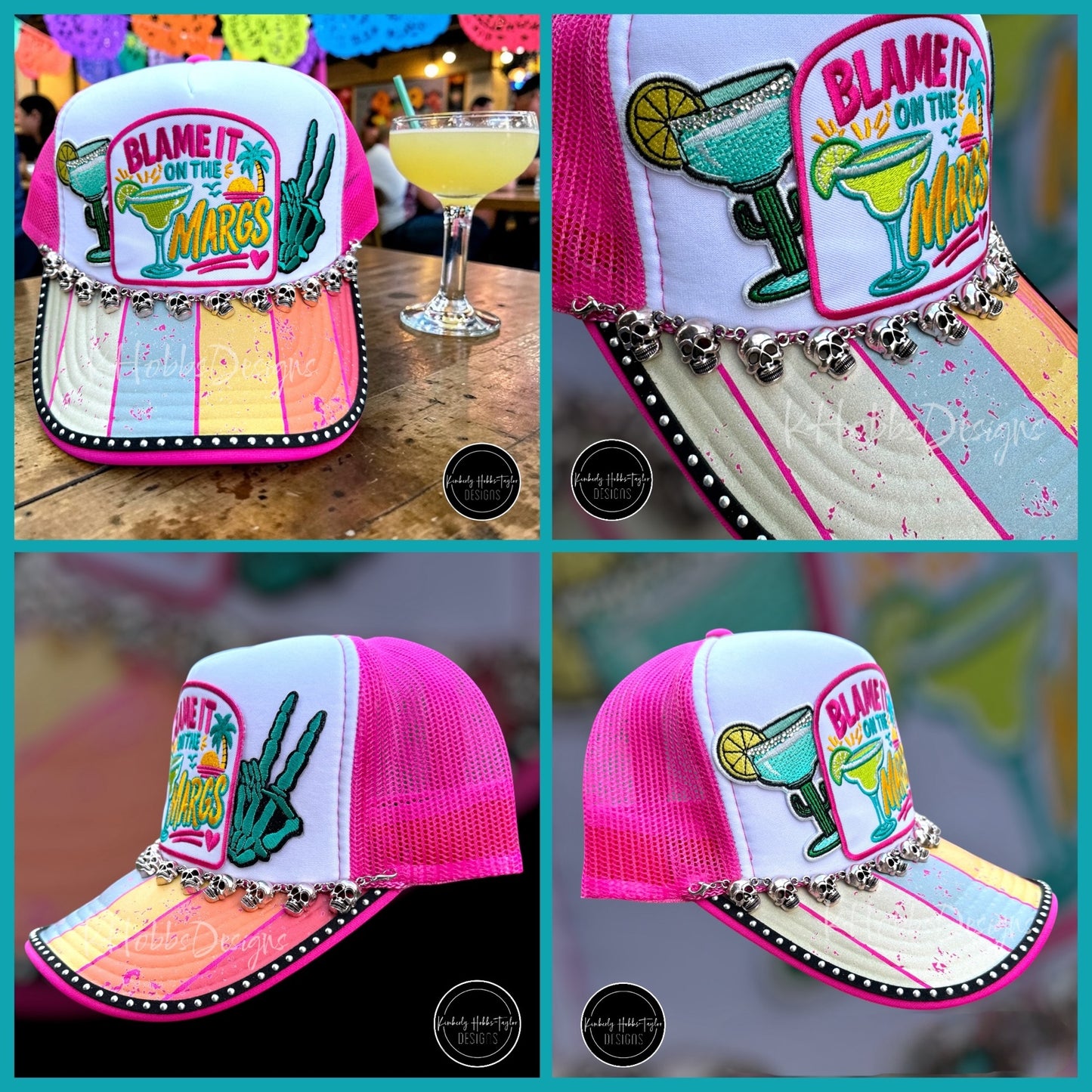Blame It On The Margs Trucker Hat