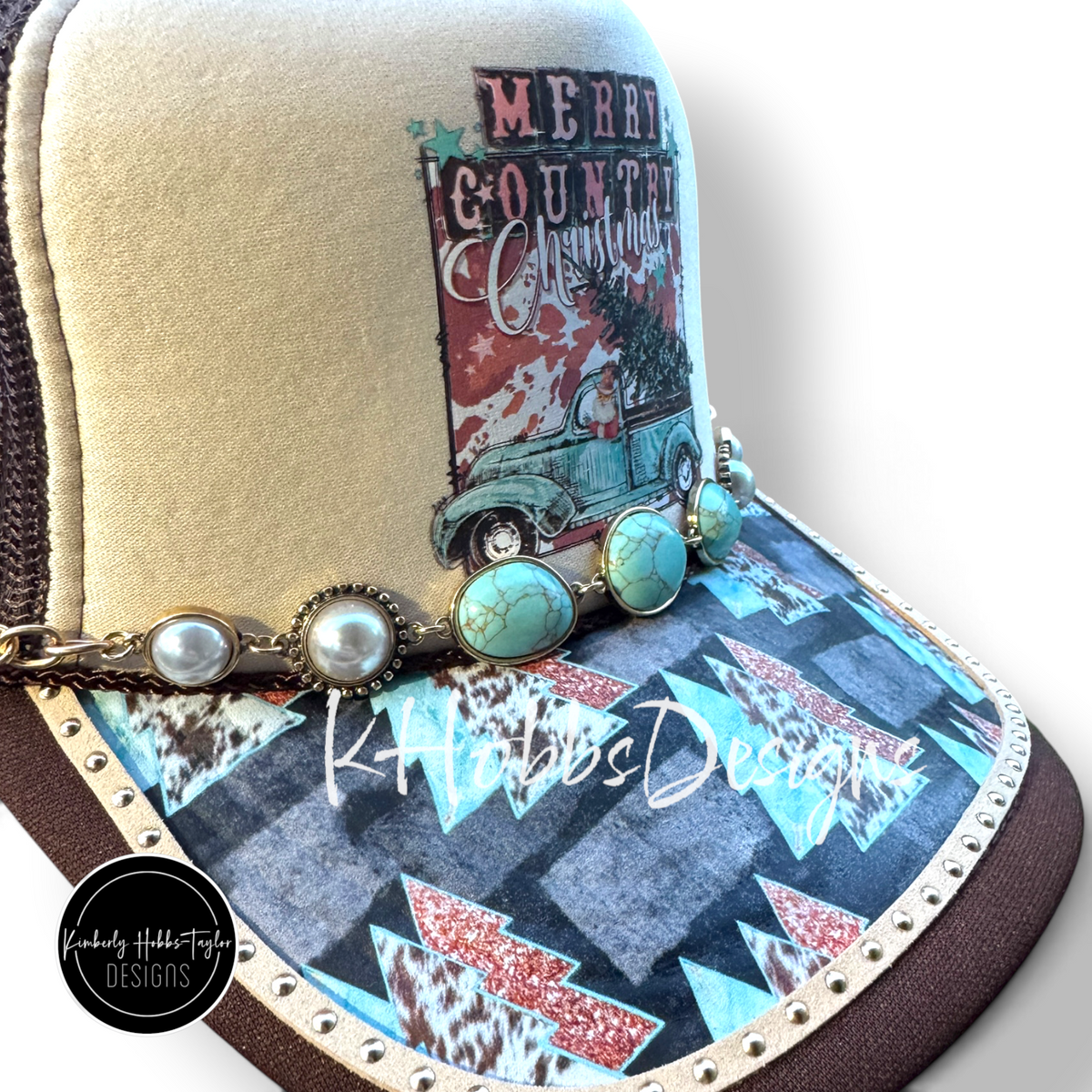Merry Country Christmas - Trucker Hat