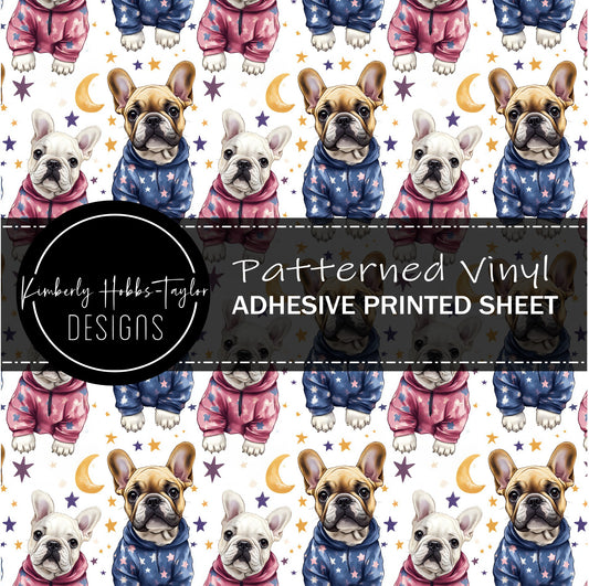 Frenchies in Hoodies vinyl