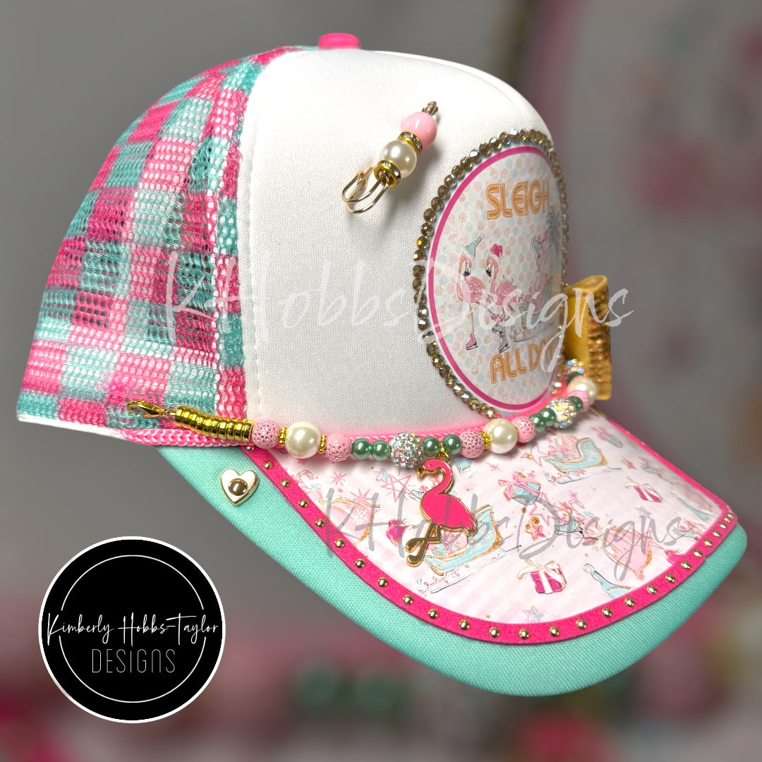 Sleigh All Day - Coastal Christmas Trucker Hat