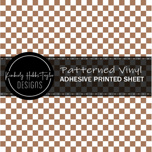 Cherry Cowgirl Checkered vinyl