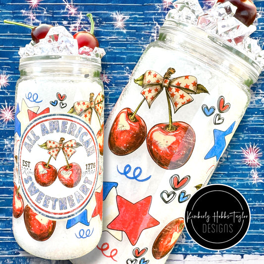 Realistic Slushie Acrylic Snowglobe tumbler- 16oz