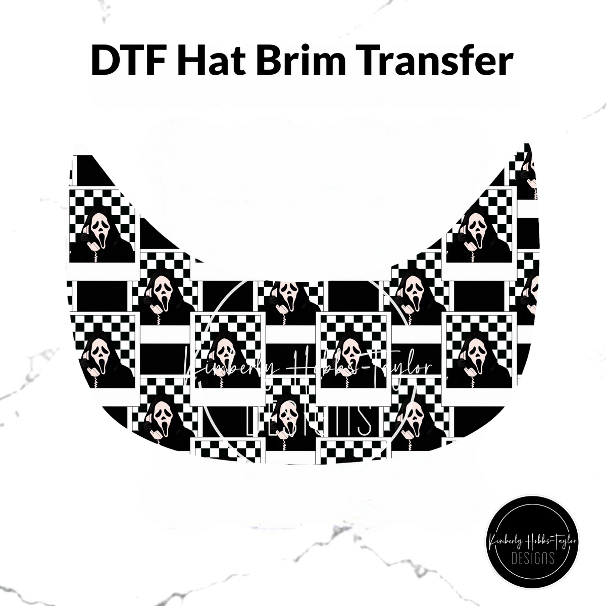 DTF Hat Brim Transfer - No You Hang Up A