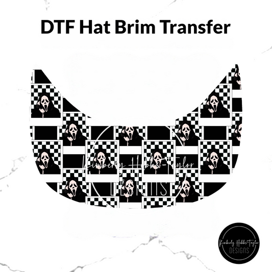 DTF Hat Brim Transfer - No You Hang Up A