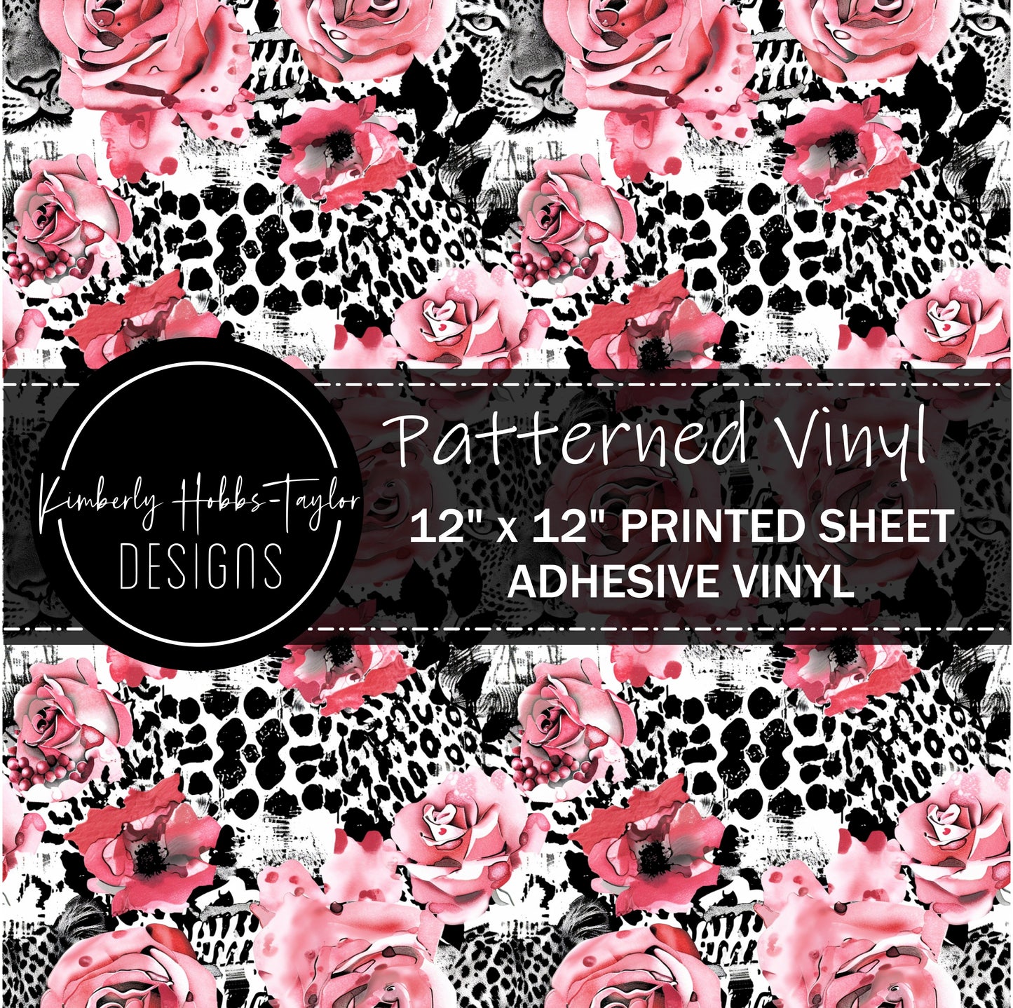 Abstract Floral V vinyl