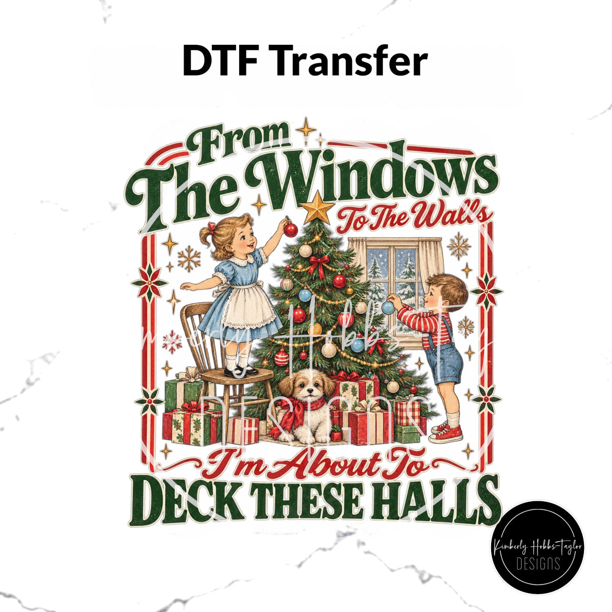 DTF Transfer - From The Windows