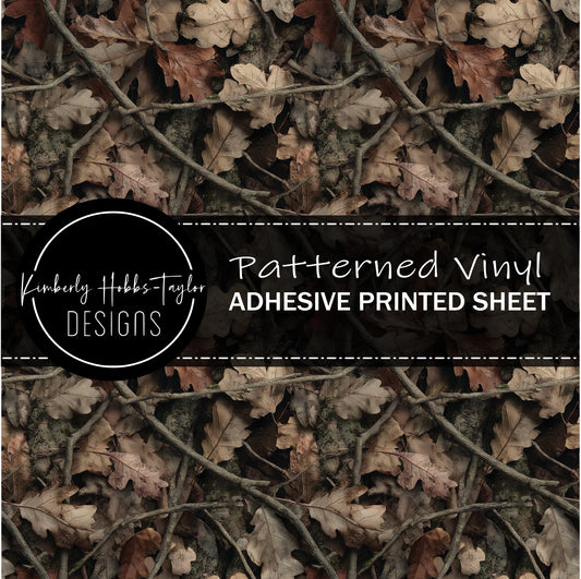 Camo Leaf E vinyl