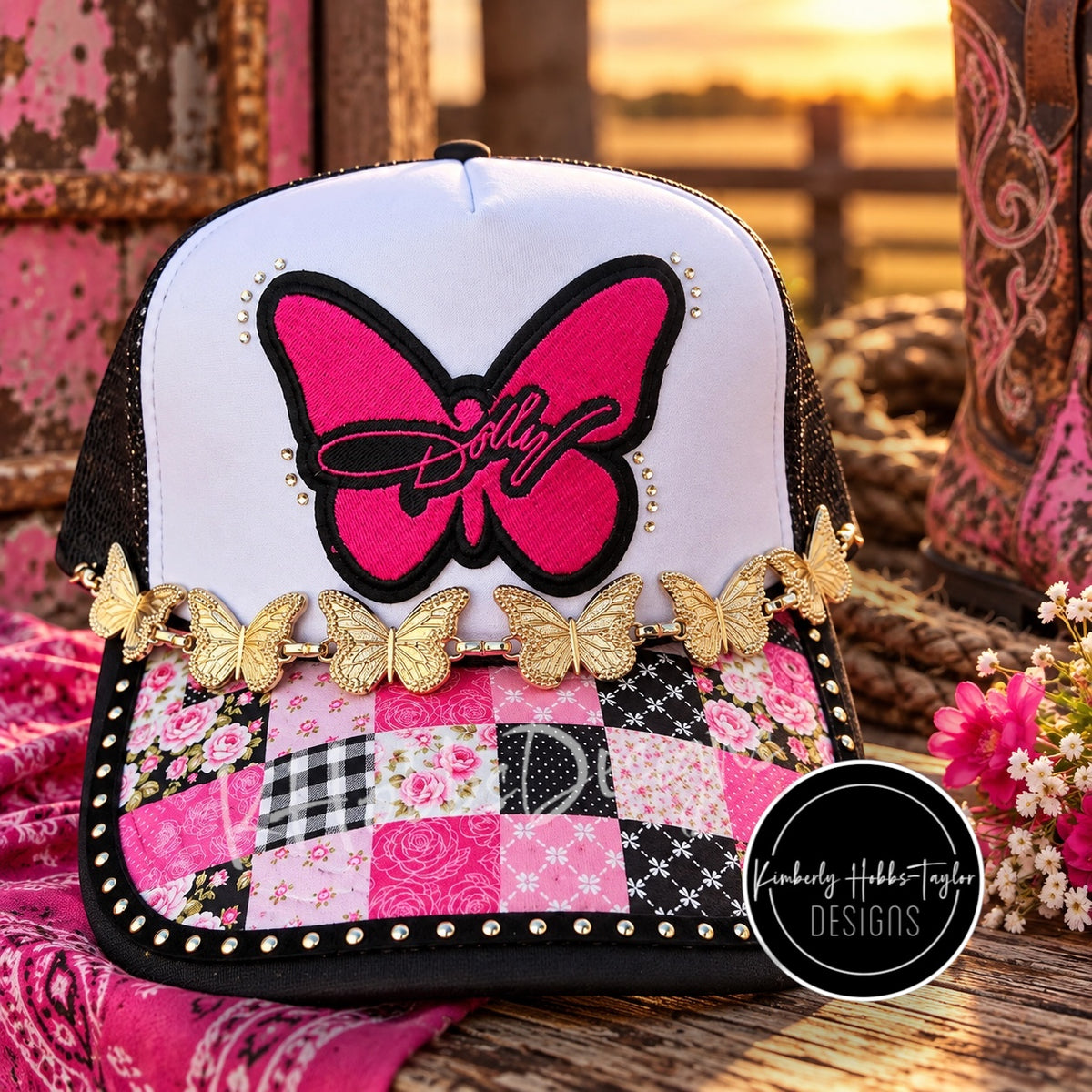 Butterfly Patchwork - Trucker Hat