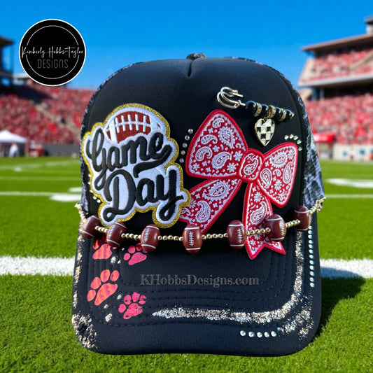 Game Day Paw Prints Trucker Hat