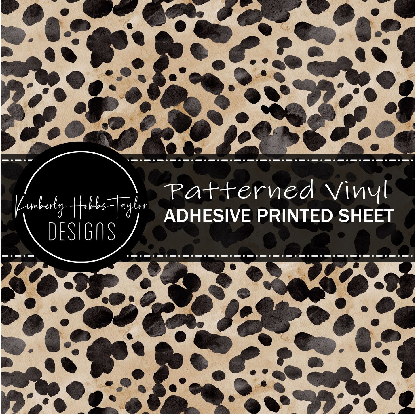 Animal Print - Leopard - Adhesive Vinyl