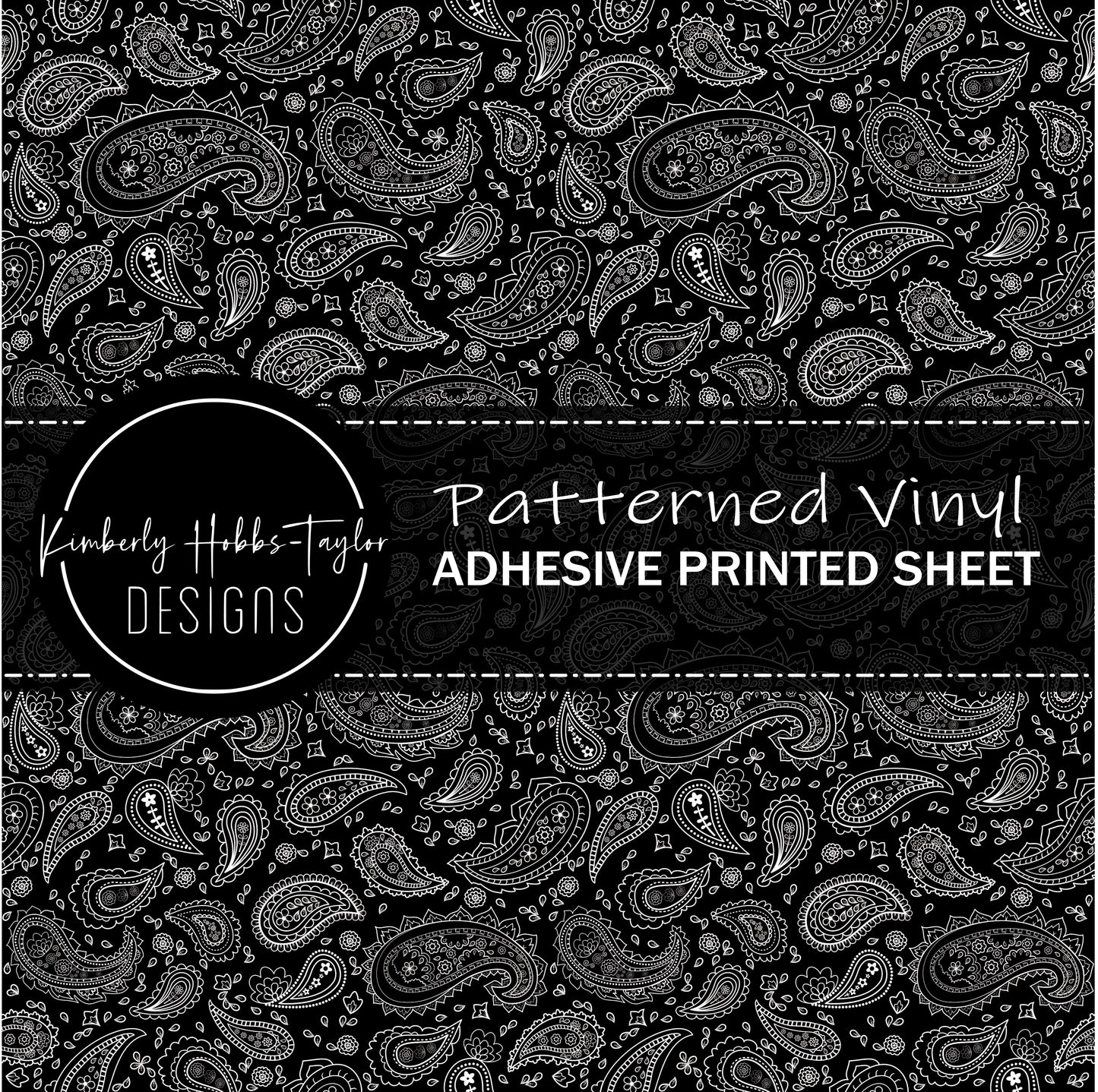 Pretty Paisley - Thin Black vinyl