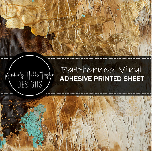 Cowhide Collage A vinyl