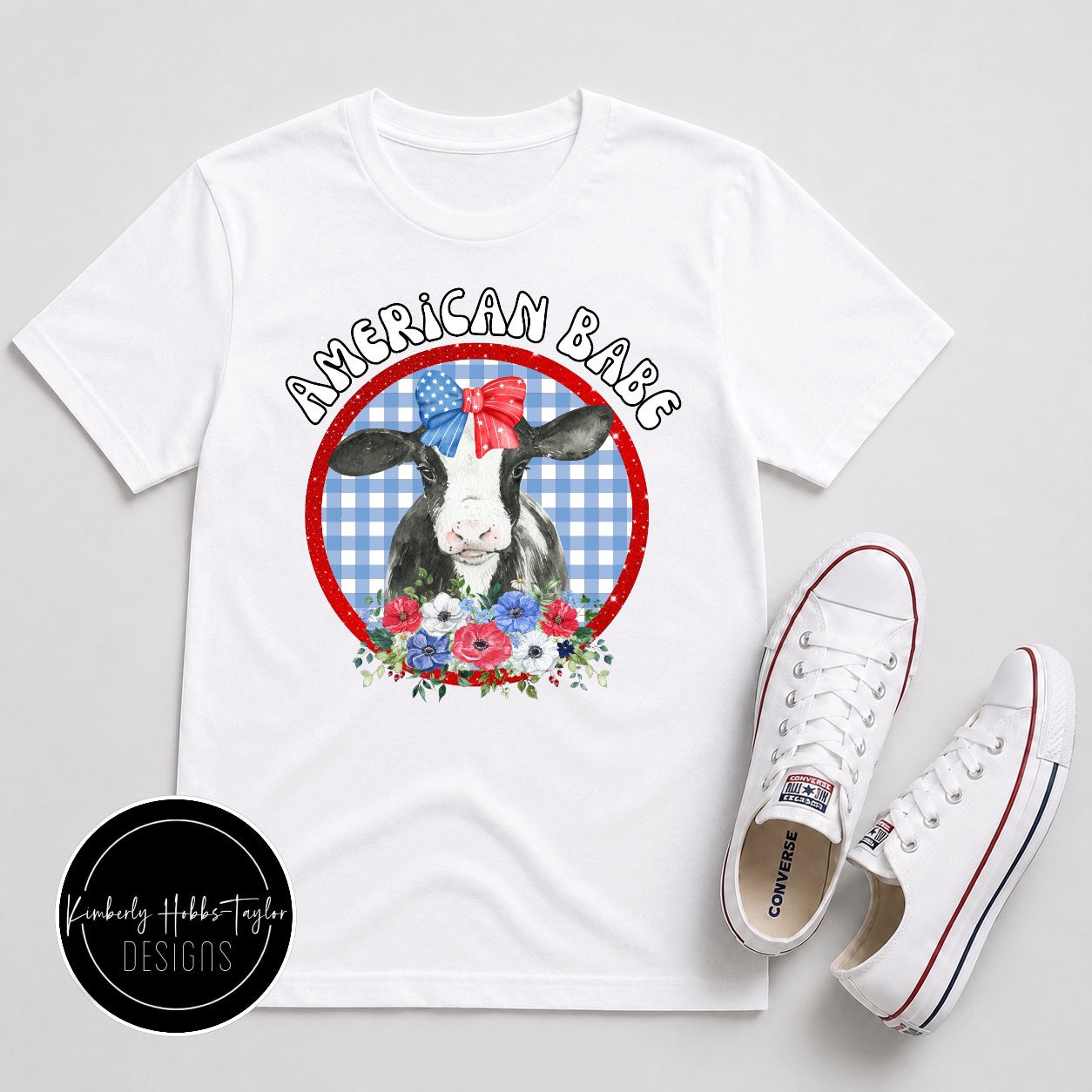Finished Shirt - American Babe Cows