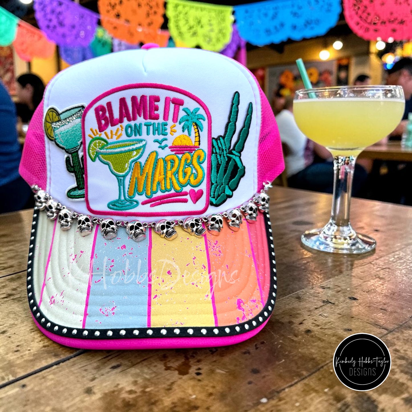 Blame It On The Margs Trucker Hat