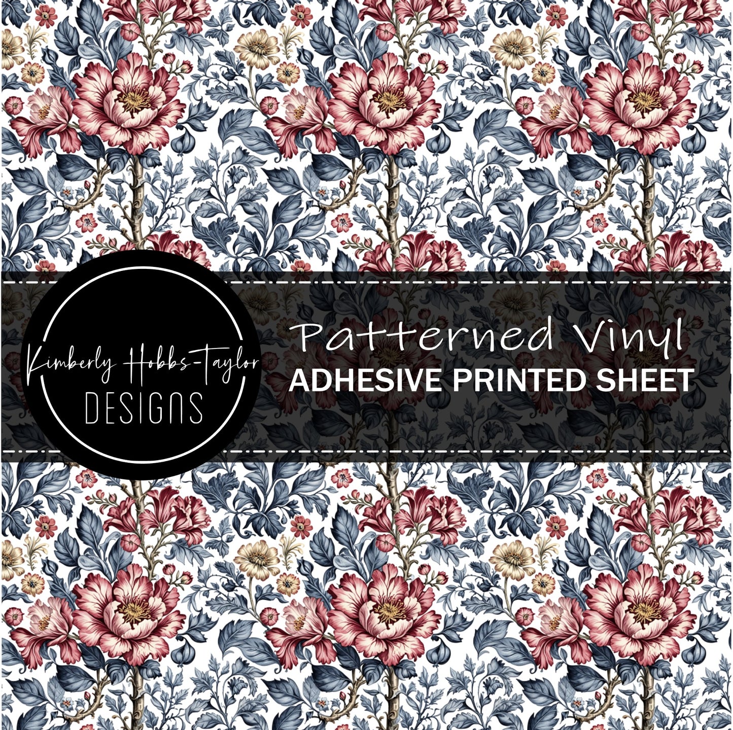 Americana Watercolor B vinyl