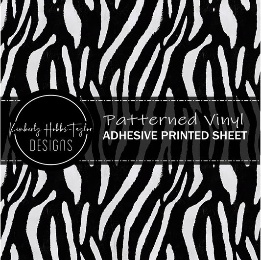 Animal Print - Zebra vinyl