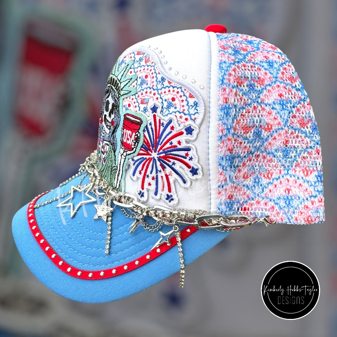 Star Spangled Freedom Trucker Hat