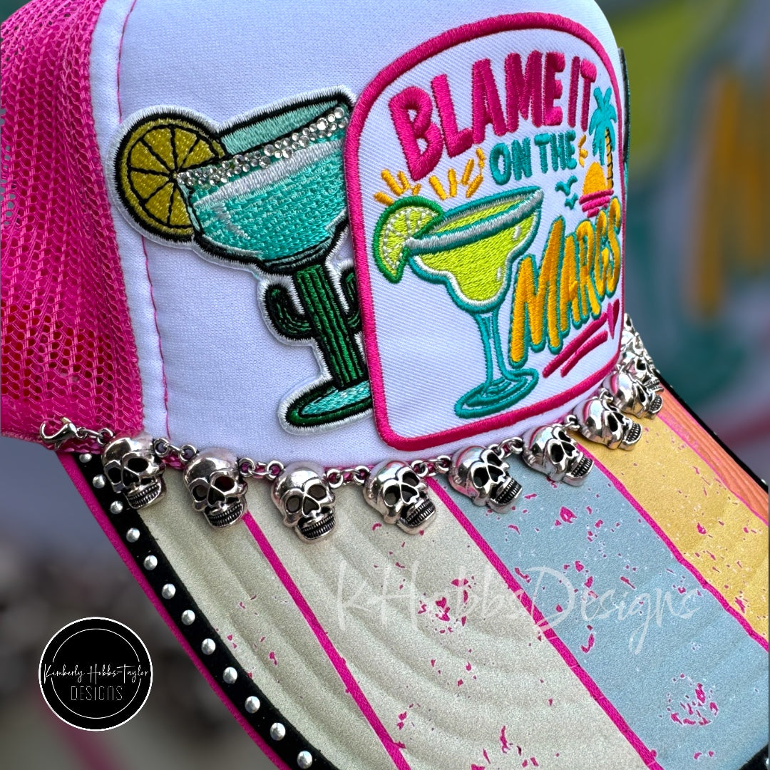 Blame It On The Margs Trucker Hat