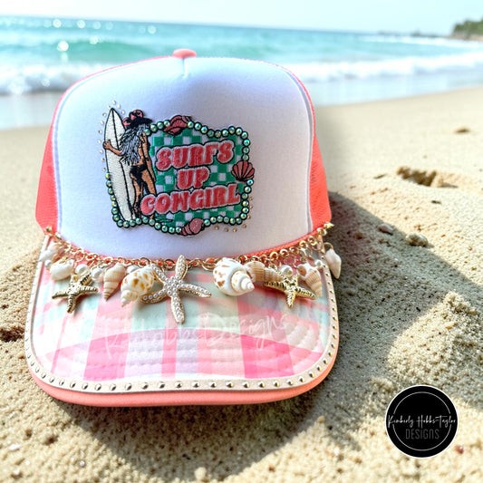 Surfs Up Cowgirl Trucker Hat
