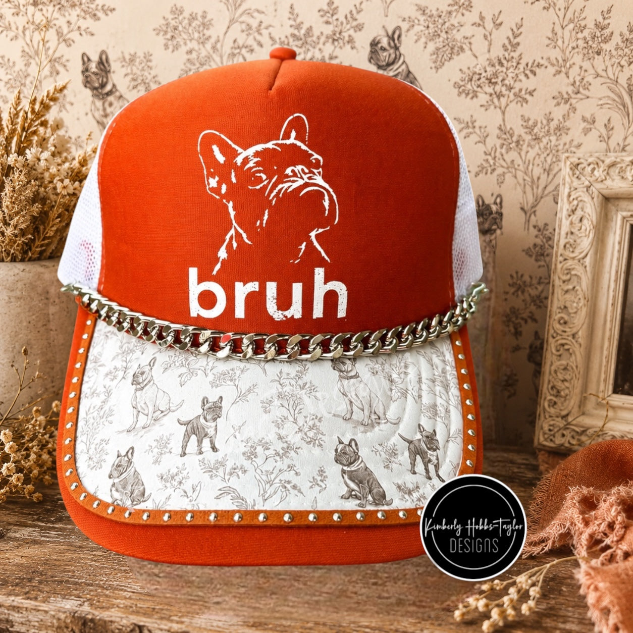 Bruh Frenchie Trucker Hat
