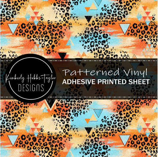 Desert Abstract - Large Scale - Adhesive Vinyl