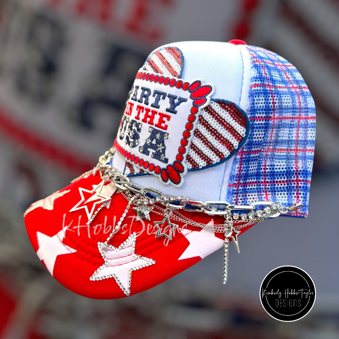Beth Meek - Party In The USA Trucker Hat