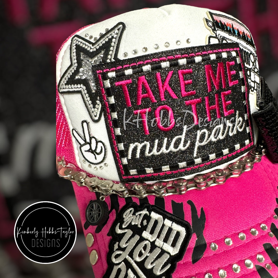 Take Me To The Mud Park Trucker Hat