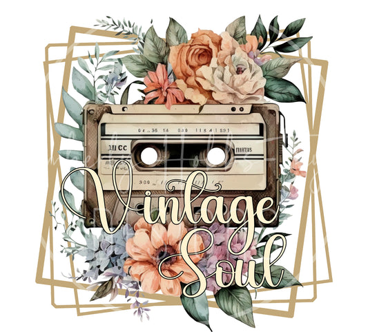 UVDTF - Vintage Soul decal
