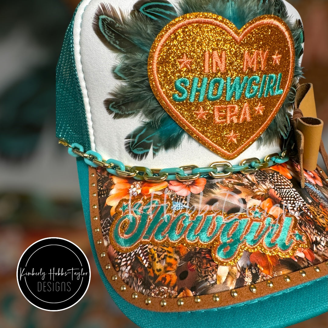 Fancy Feathered Trucker Hat