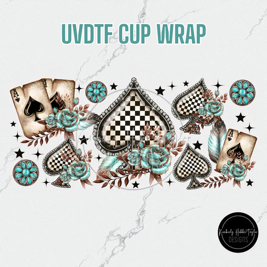 UVDTF Wrap - Play Your Cards Right