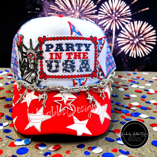 Party In The USA Trucker Hat