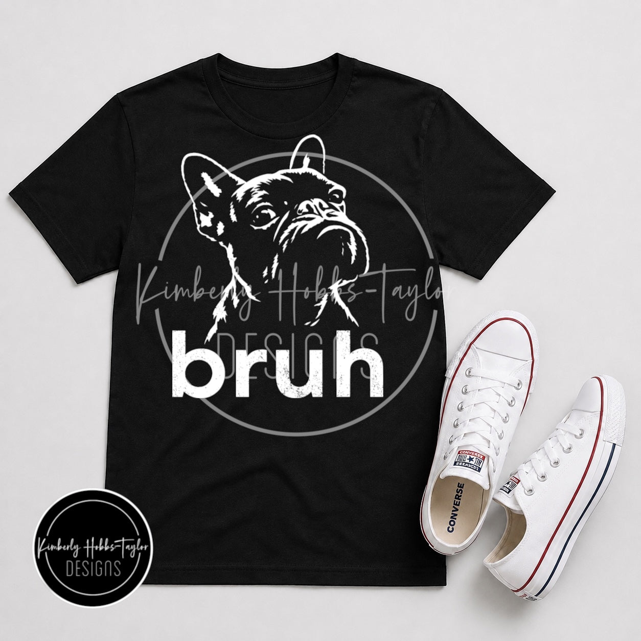 DTF Shirt Transfer - Bruh Frenchie