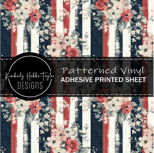 Americana Floral B vinyl