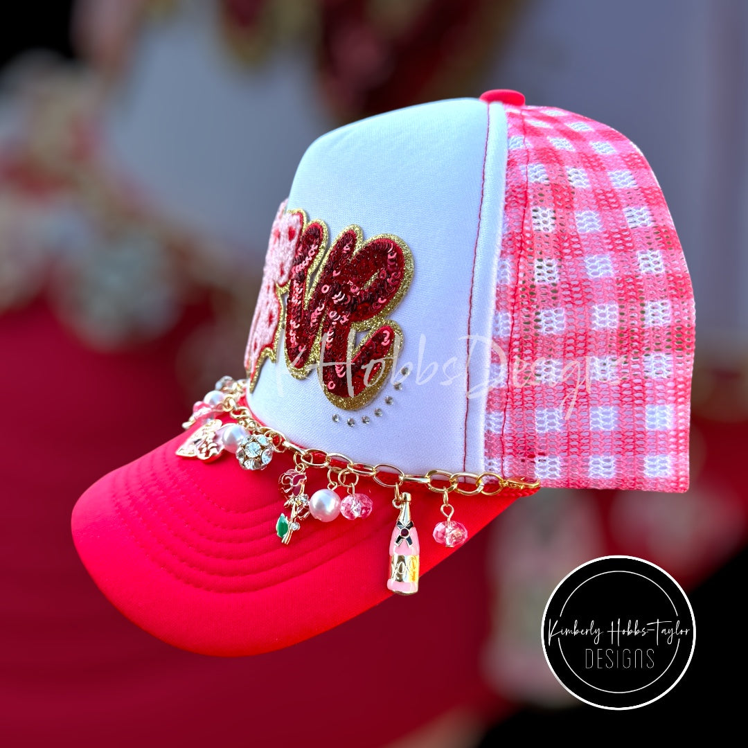 Love and Bling Trucker Hat