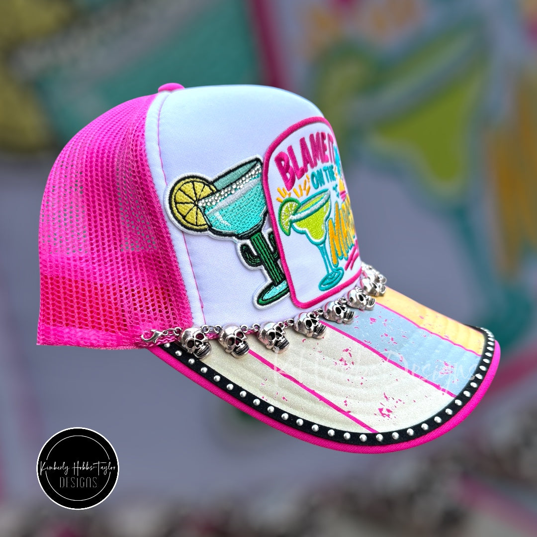 Blame It On The Margs Trucker Hat