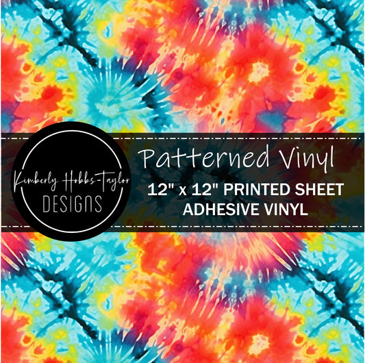 Tie Dye D vinyl