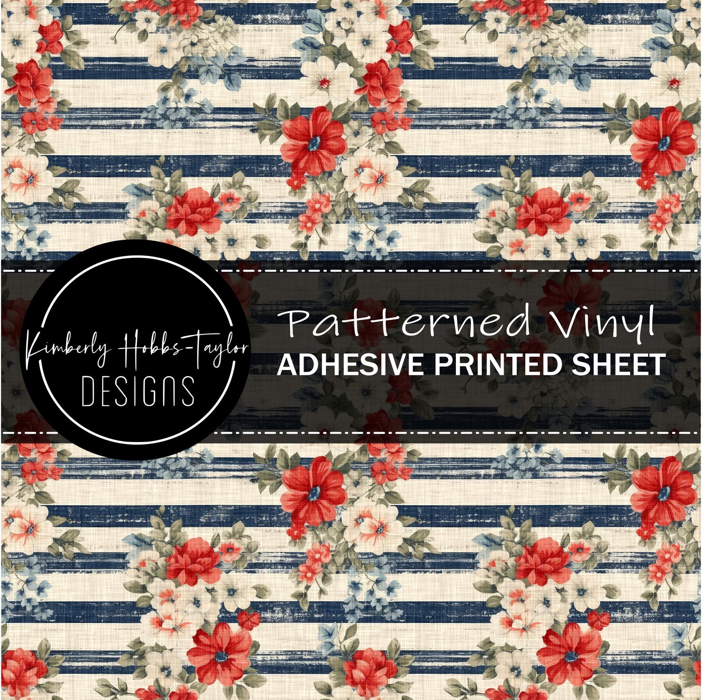 Americana Floral A vinyl