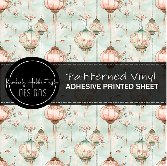 Asian Wish Lanterns vinyl