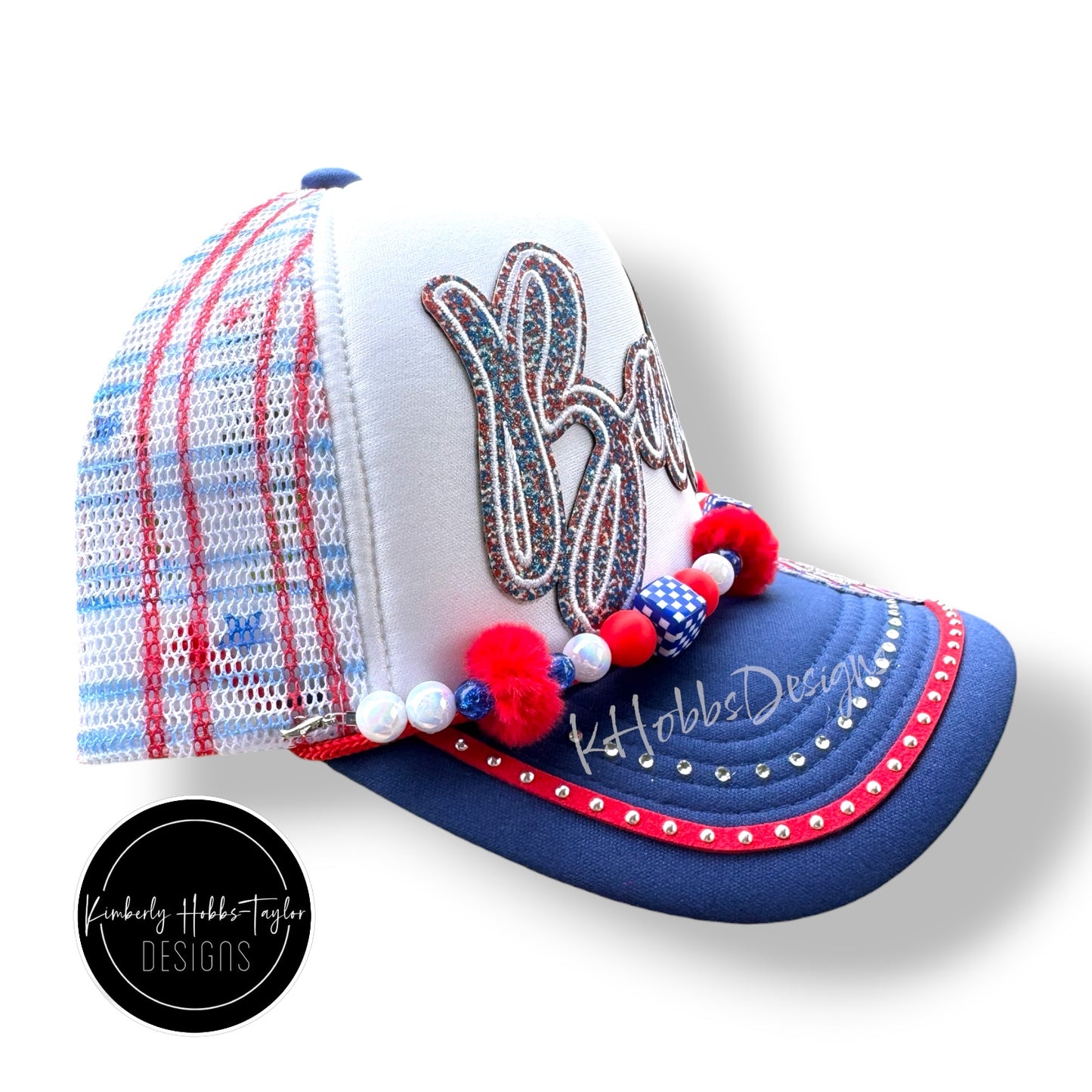 Babe Red White and Blue Hat