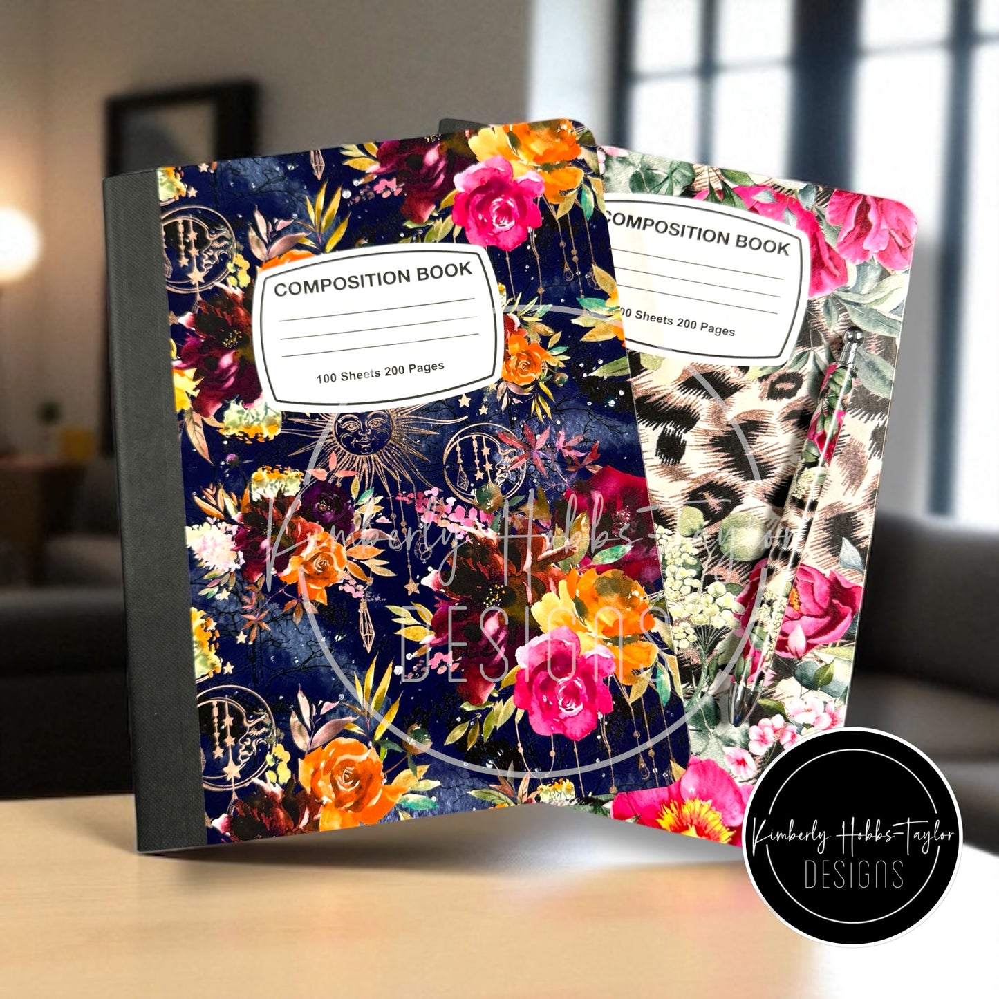 Composition Notebook Cover + Pen Wrap Bundle - Choose Your Vinyl Option