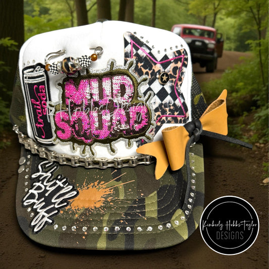 Mud Squad Camo Trucker Hat
