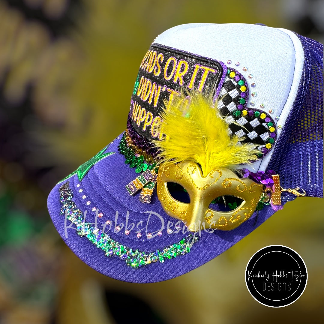 Beads Or It Didn’t Happen Trucker Hat