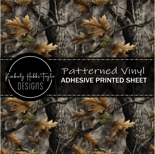 Camo Leaf C vinyl