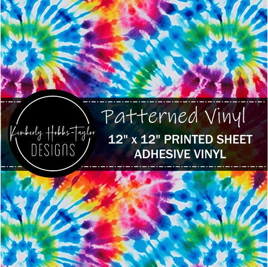 Tie Dye A vinyl