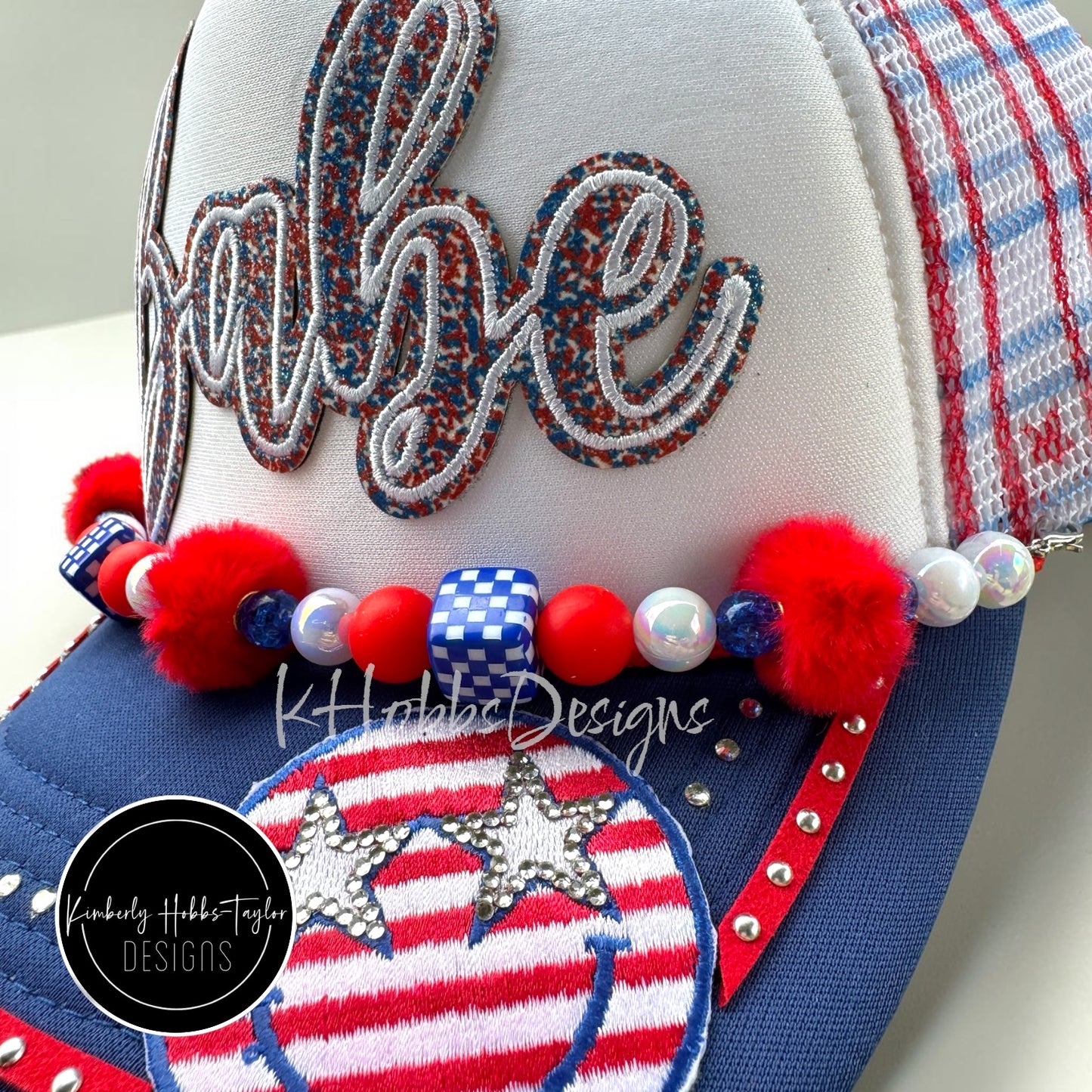 Babe Red White and Blue Hat