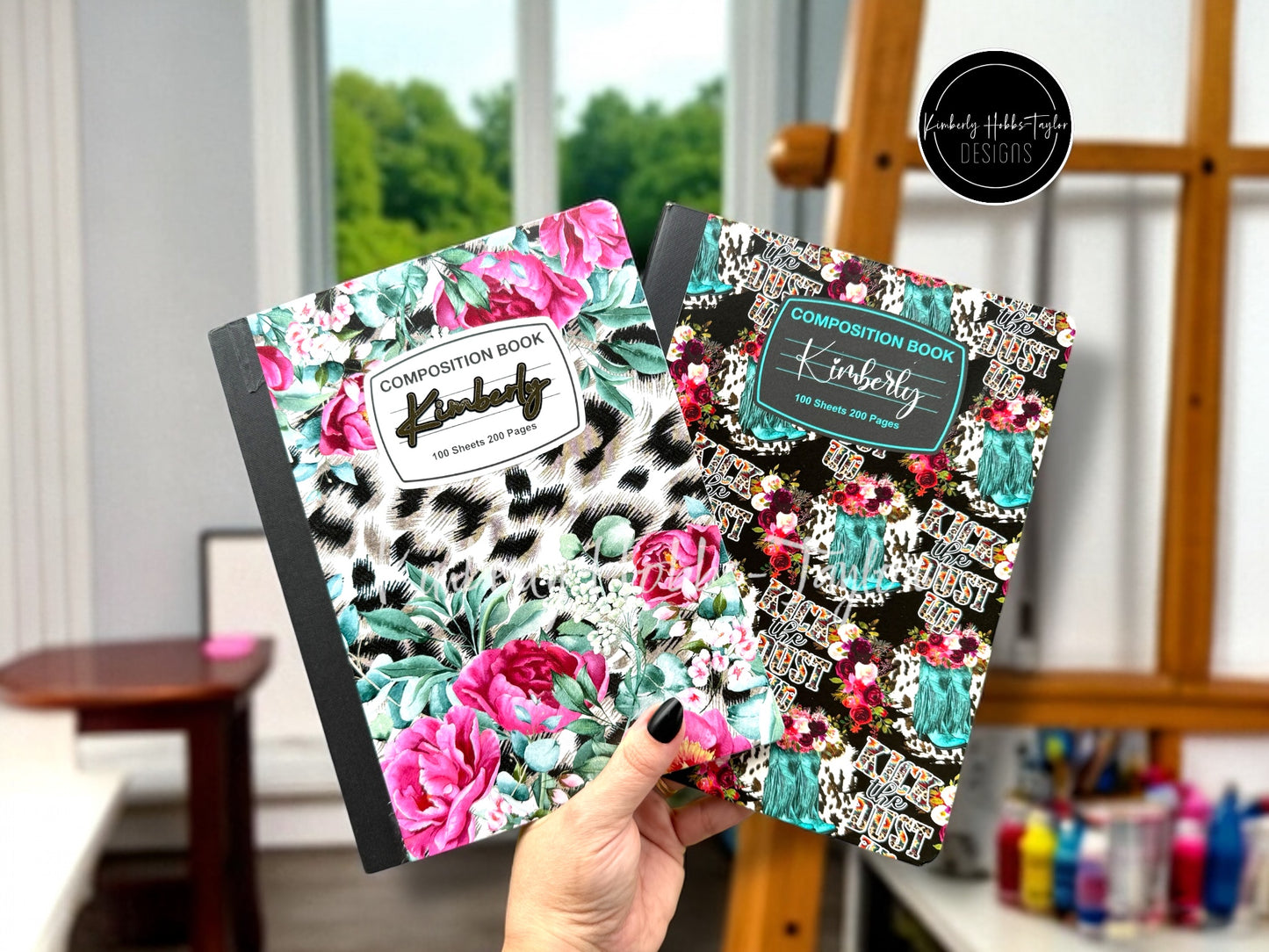 Composition Notebook Cover + Pen Wrap Bundle - Choose Your Vinyl Option