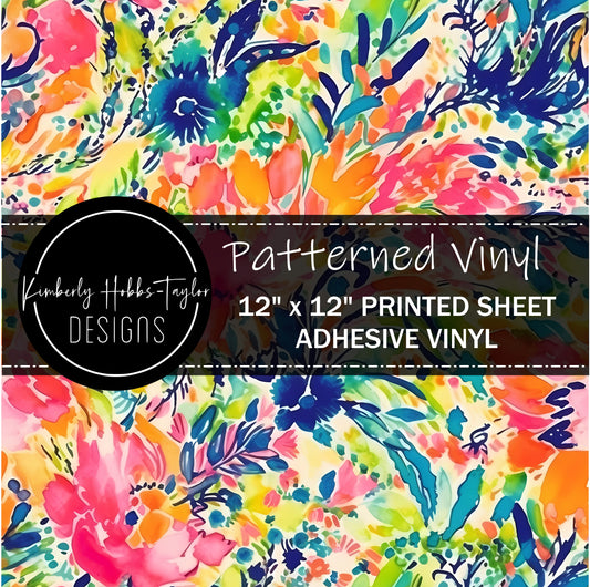 Bright Floral C vinyl